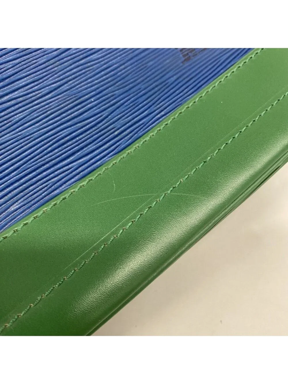 Louis Vuitton Shoulder Bag Epi Bicolor Noe Toledo Blue Borneo Green